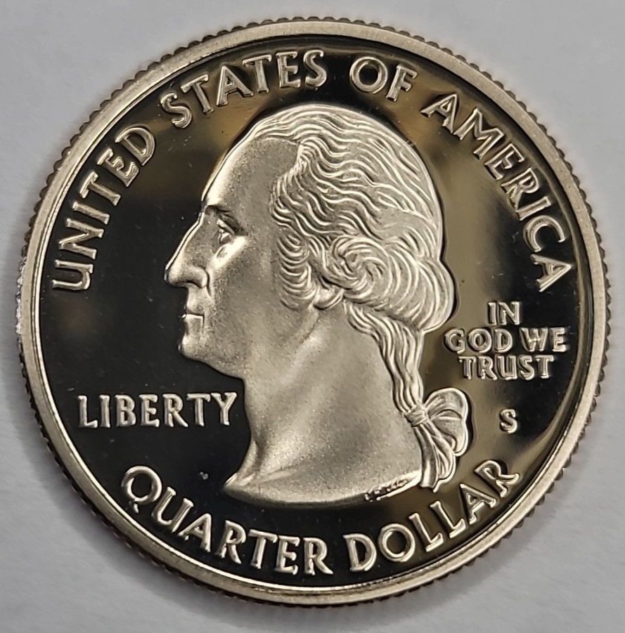 2003 S Gem Proof DCAM Alabama State Quarter - CN-Clad