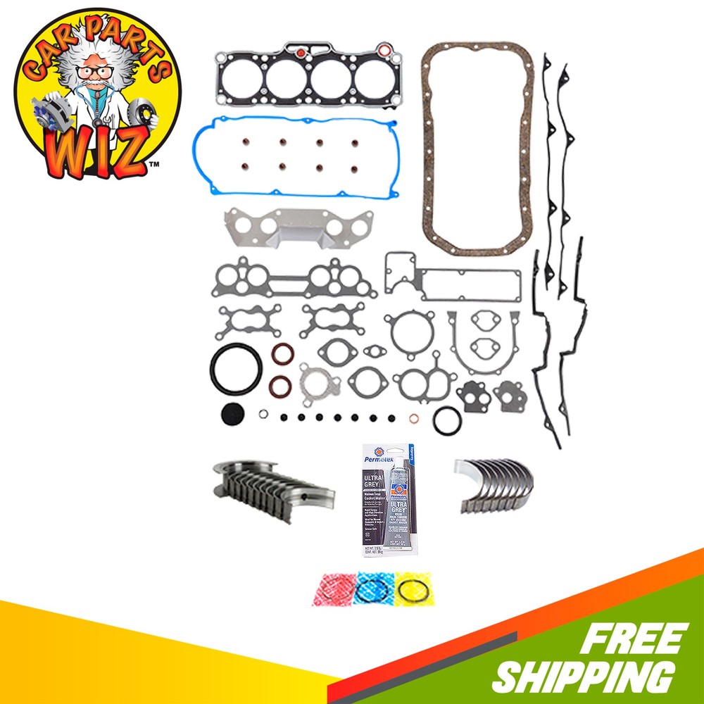 Engine Re-Ring Kit Fits 86-87 Mazda B2000 2.0L 8V SOHC