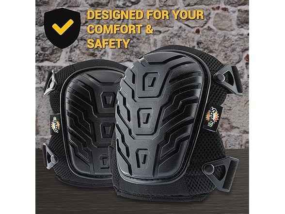 SCRUBIT 730 Professional Poly-Shield Knee Pads With Gel