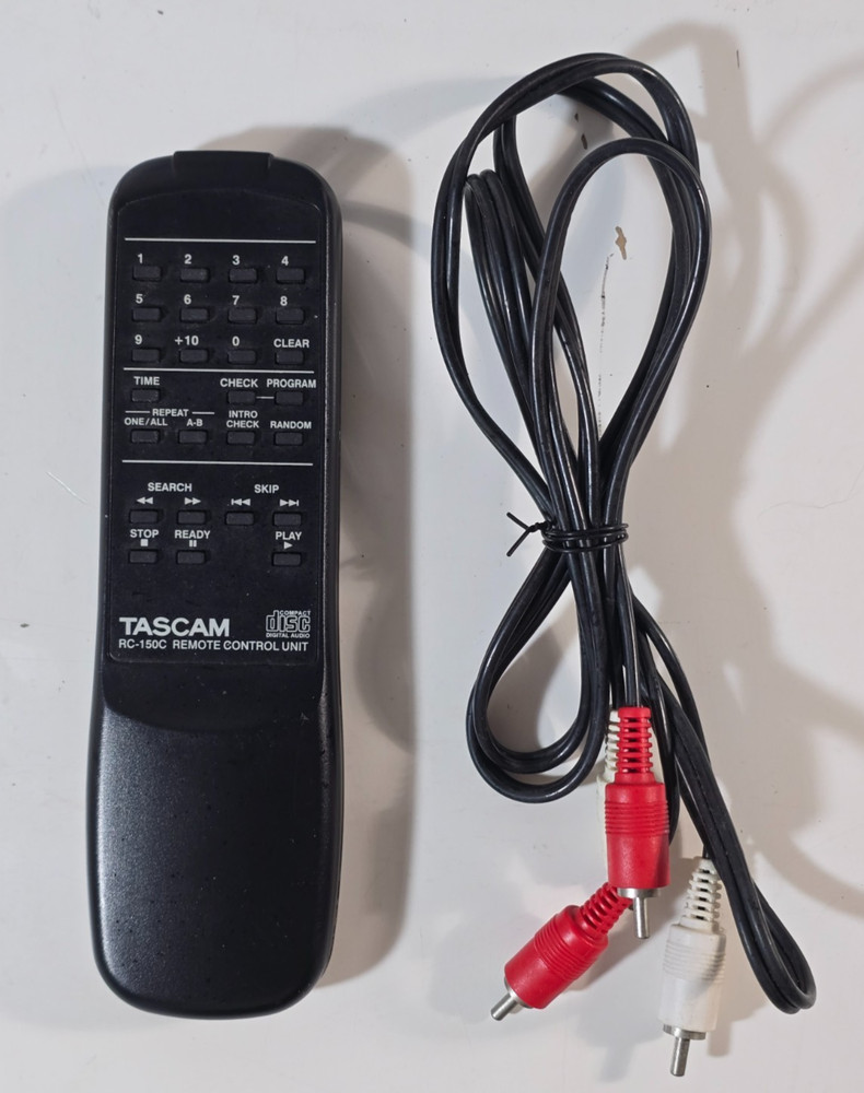 TASCAM CD-150 Rack Mountable CD Player With Remote (Fully Tested/Working)