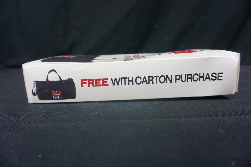 VTG 1995 Your Basic Bag Promo Basic Cigarettes Duffel Bag New