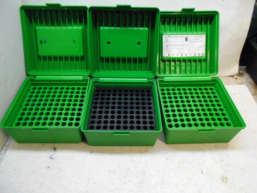 3 case gaurd 100 count ammo plastic cases