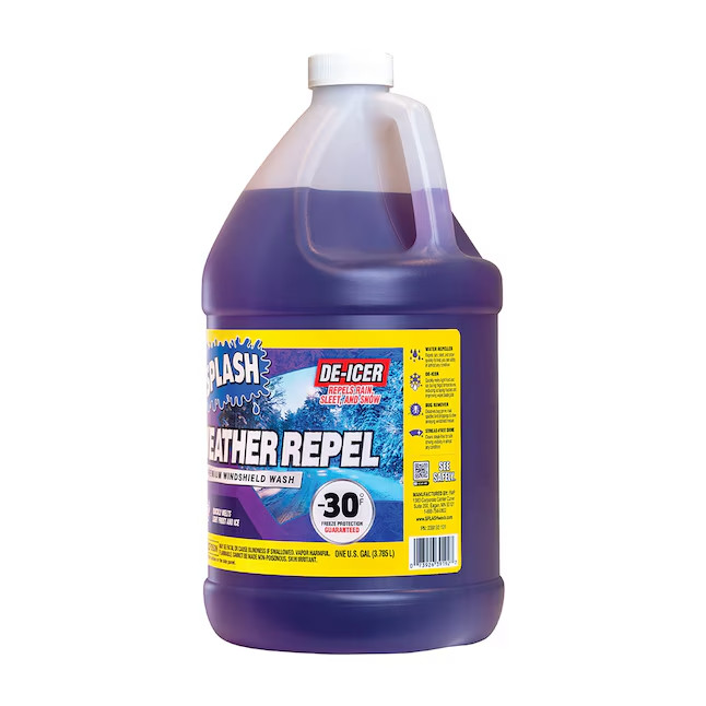 SPLASH 1-Gallon De-Icer Windshield Washer Fluid.