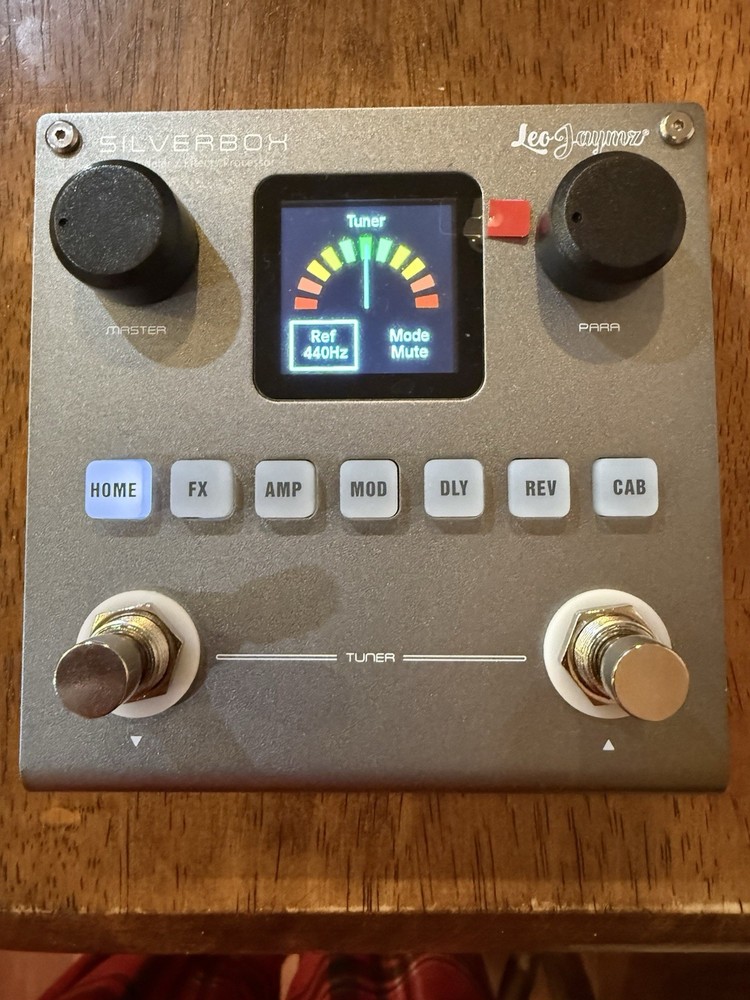 Leo Jaymz Silverbox 6 Effects Modules, 80 Presets Chargeable