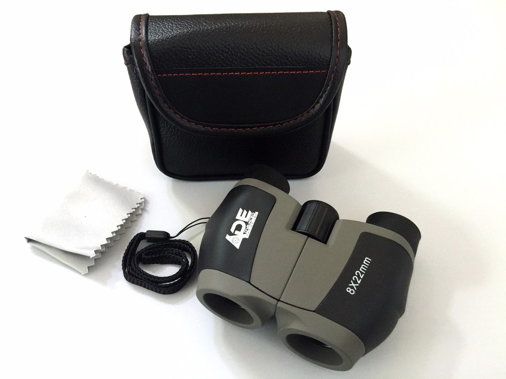 Ade Advanced Optics 8 X 22mm Compact Prism Binocular opera glass bird watching