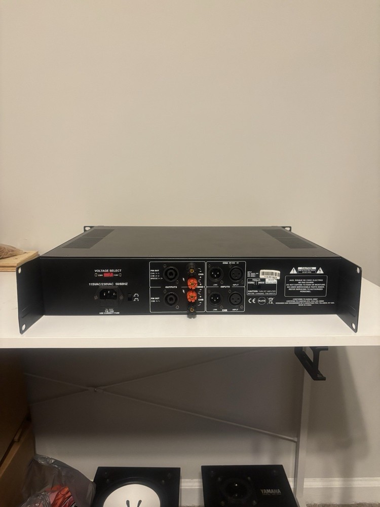 Avatone CLA-200 Studio Reference Amplifier Tested Working **READ DESCRIPTION