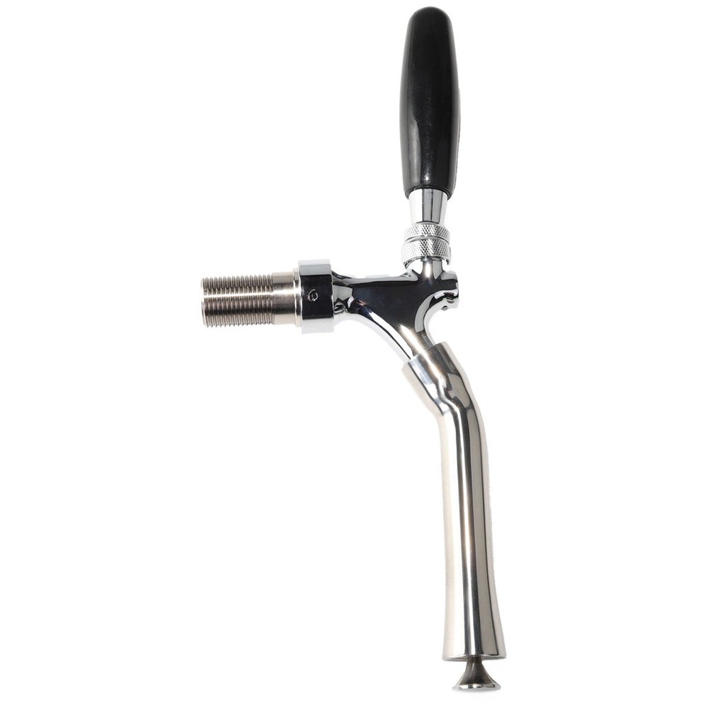 Fast Reduce Foam Turbo Tap T1 Retrofit - 4.75" S with SS Tap Shank Auto Close