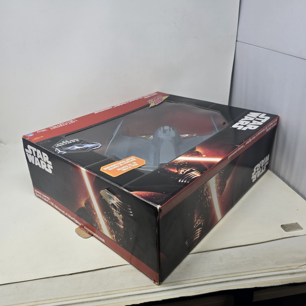 Air Hogs Star Wars Remote Control Darth Vader's TIE Advanced Starfighter #ML