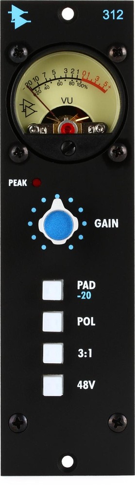 API 312 500 Series Microphone Preamp