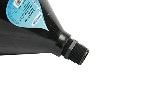 32410 Funnel King 1" Thread Polyethylene Drum Funnel - 3 Quart 1” Thread