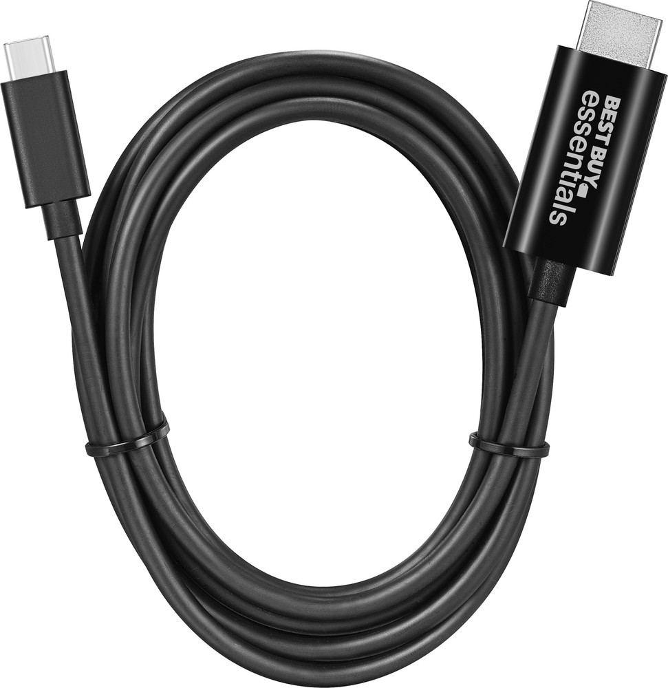 Best Buy essentials- 6' USB-C to HDMI Cable - Black