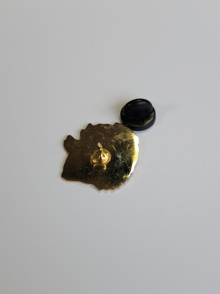 Yellow & Black Tropical Fish Lapel Pin