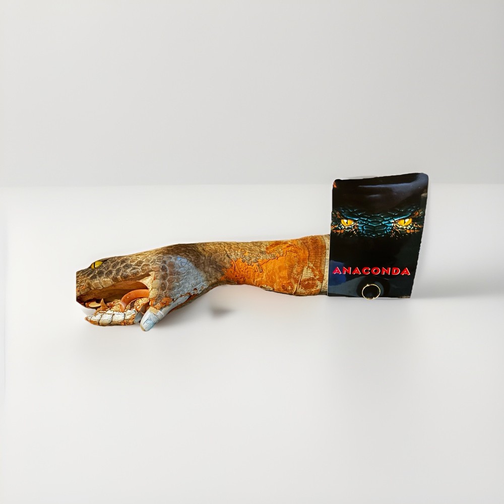 Anaconda 1997 Prototype snake Puppet With COA - check Pictures