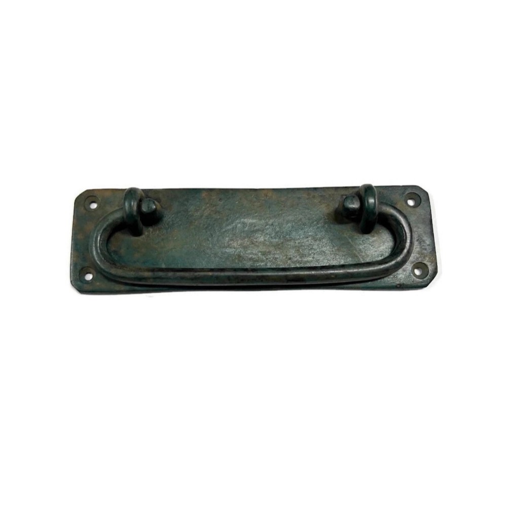 2x Solid Brass Drawer Pull Handles 6" (15.5cm) Vintage Antique Style Cabinet BOX