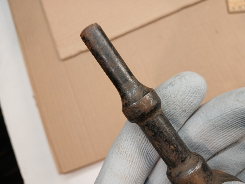 Unbranded Vintage Forked Jack Hammer Bit? 7-1/4" Long Pre-Owned