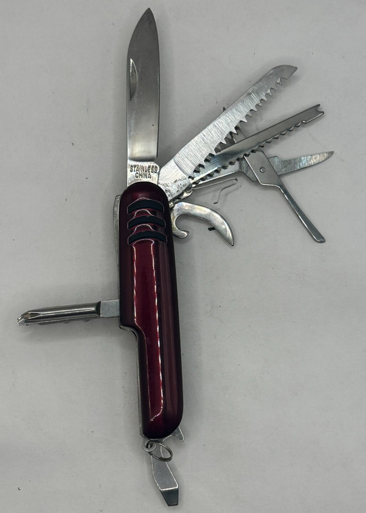 VINTAGE STAINLESS STEEL7 FUNCTION MULTI-TOOL