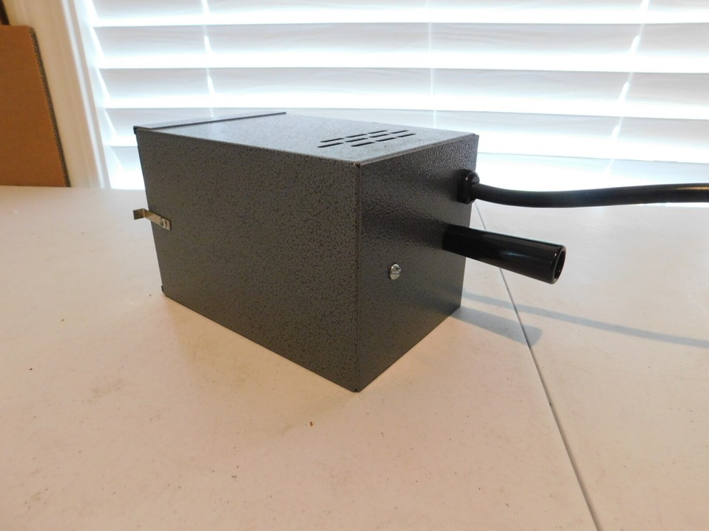 Vintage Metal Light Box - Military / Government Visual Acuity Testing Device