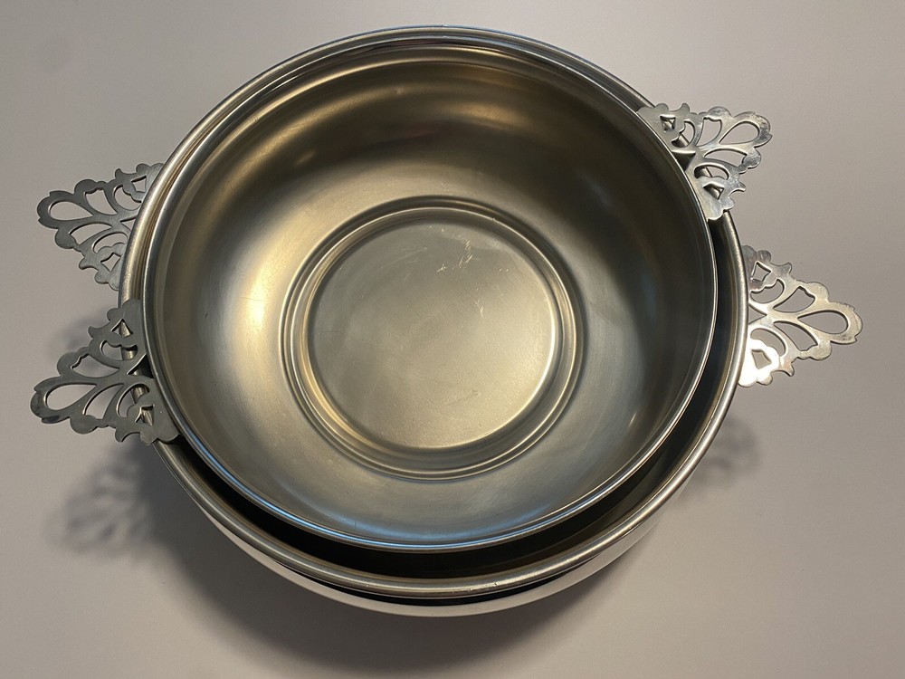 2 Vintage The Sheffield Silver Co Silverplate Serving Dish’s