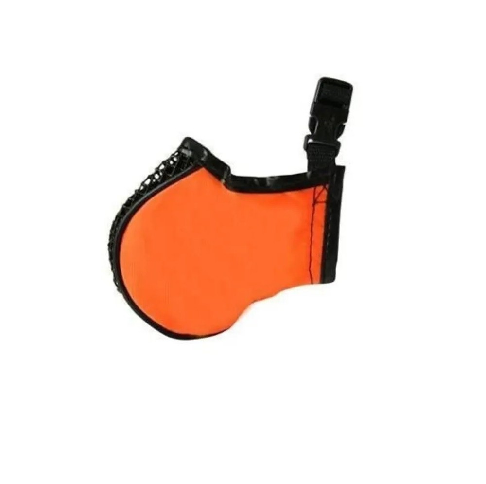 Soft Dog Muzzles Mesh Breathing Panel Safe Secure Restricts Unwanted Behavior