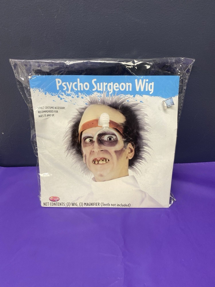 PSYCHO SURGEON WIG MEN ONE SIZE