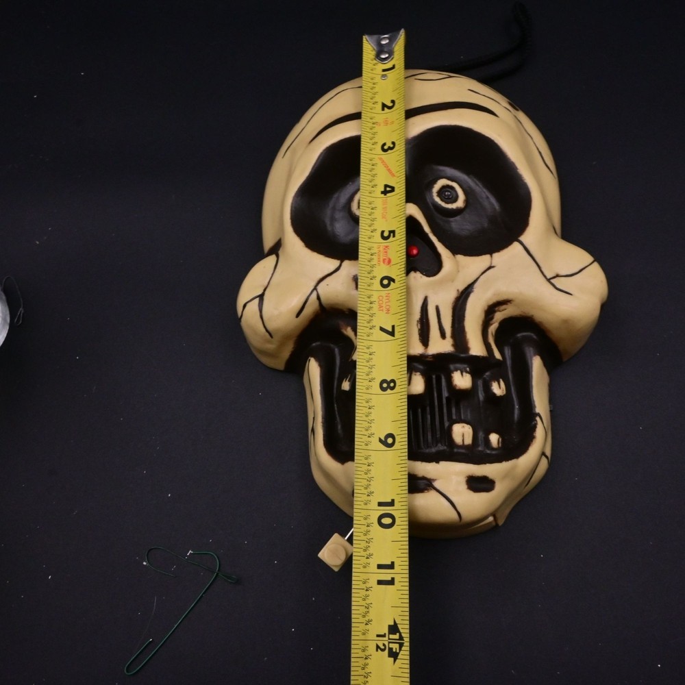 2003 Big Head Jangles Halloween Skeleton Head Tested