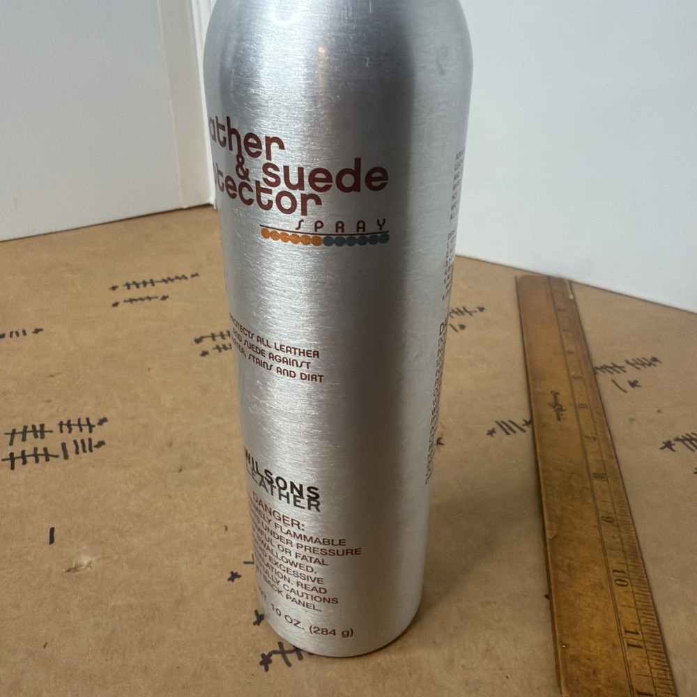 Wilsons Leather Leather & Suede Protector Spray 10 Oz NOS