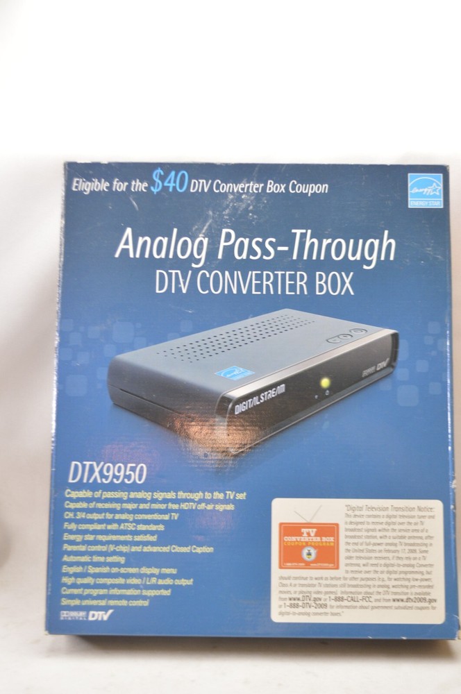 Digital Stream DTX9950 DTV Converter Box