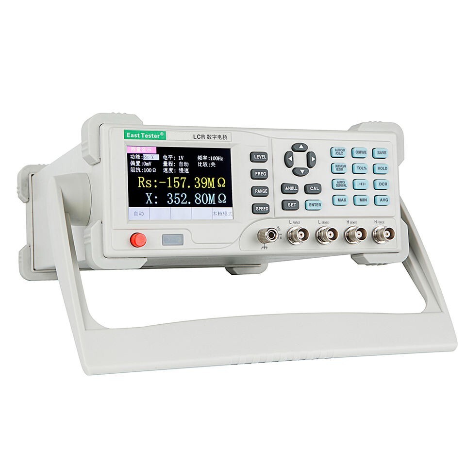 Digital LCR Bridge Meter Desktop LCR Tester 20kHz With 12 Test Frequency Points