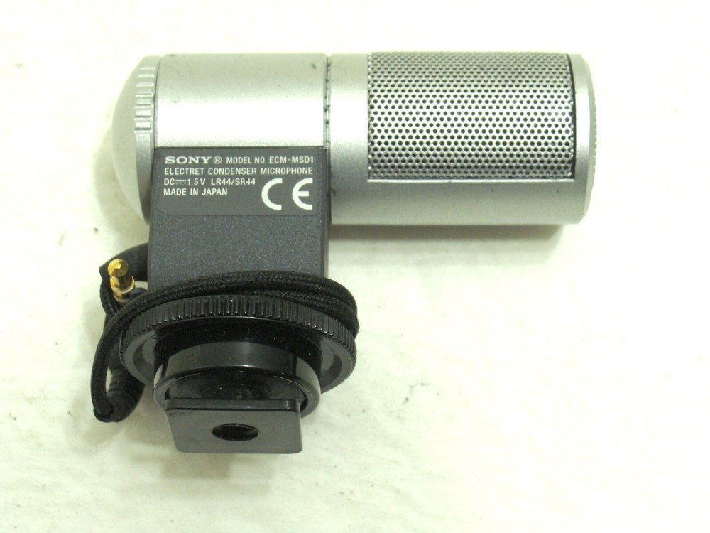Sony ECM-MSD1 Electret Condenser Stereo Microphone for Camcorders