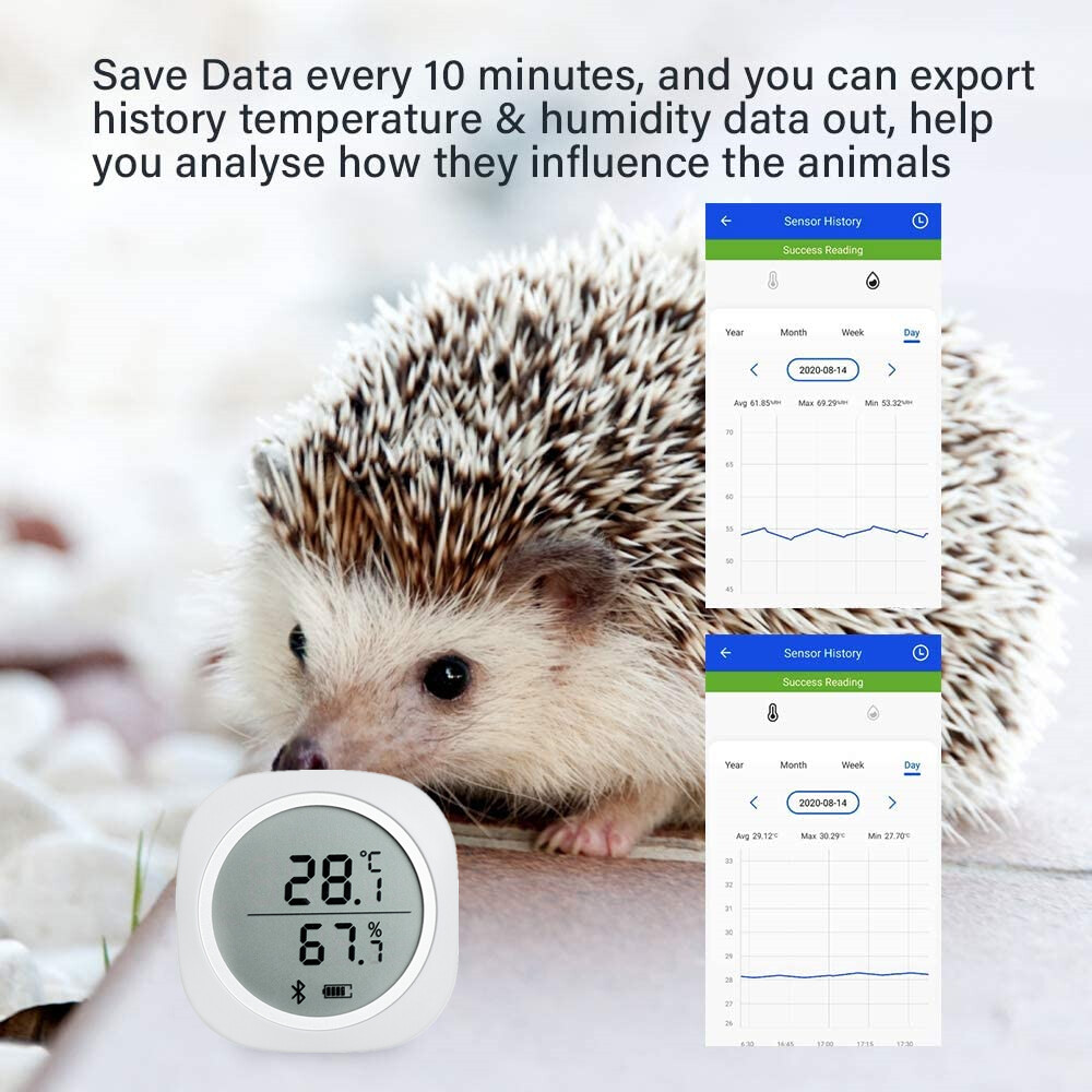 Inkbird Bluetooth Data Logger Temperature Humidity LCD Screen Display Recorder