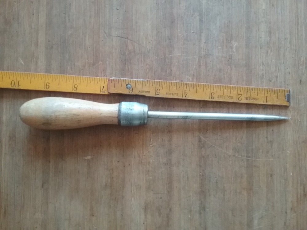Vintage Burnisher Steel Burnishing Tool Scraper Iron Tool