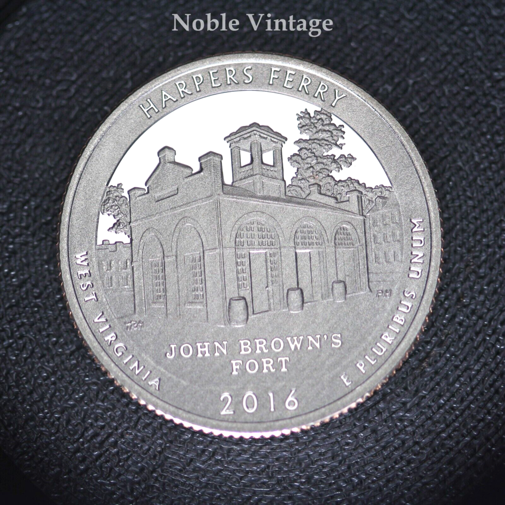 2016 S Proof Harpers Ferry ATB Quarter - From Clad Proof Set