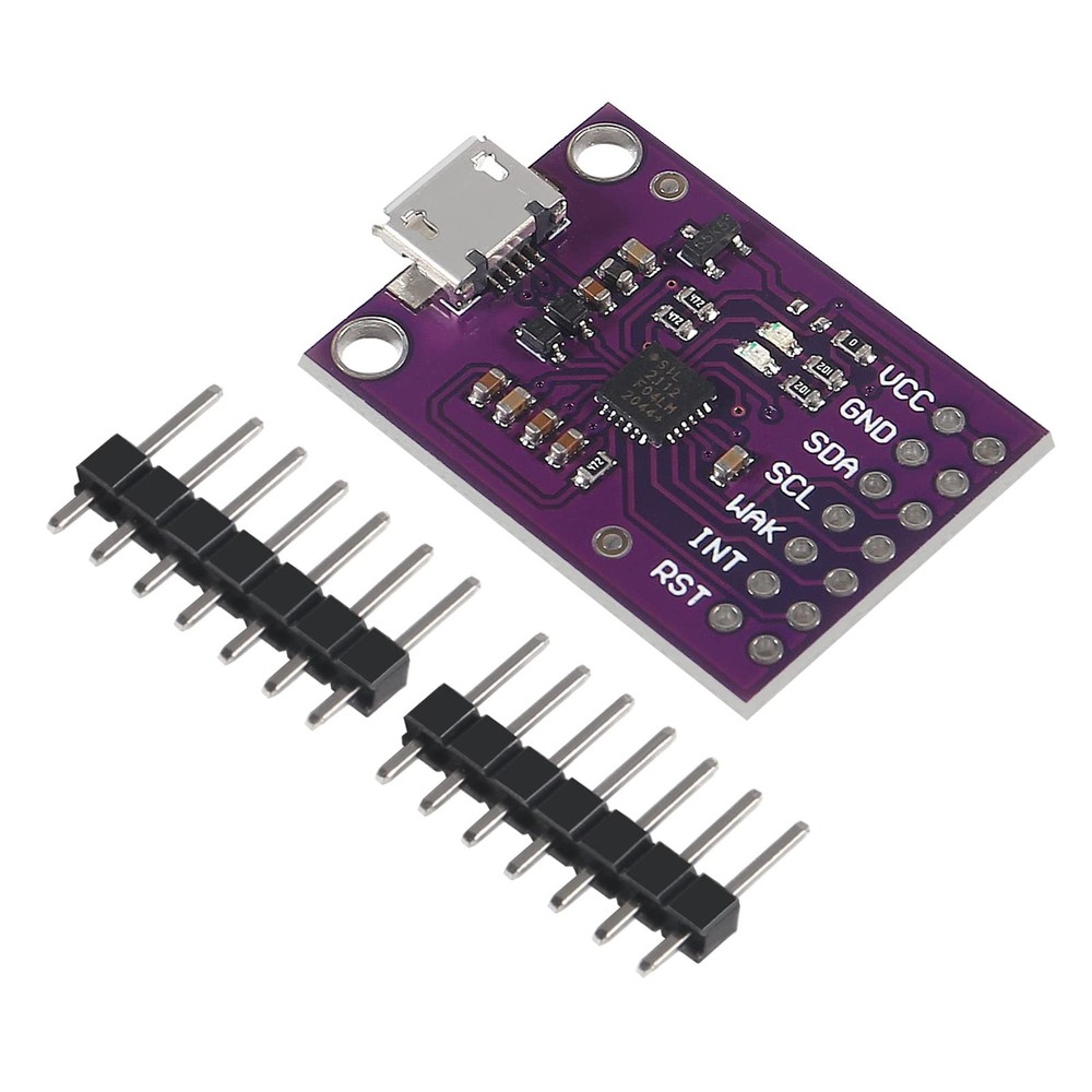 1PCS MCU-2112 CP2112 Debug Board USB to I2C Communication Module Evaluation B...