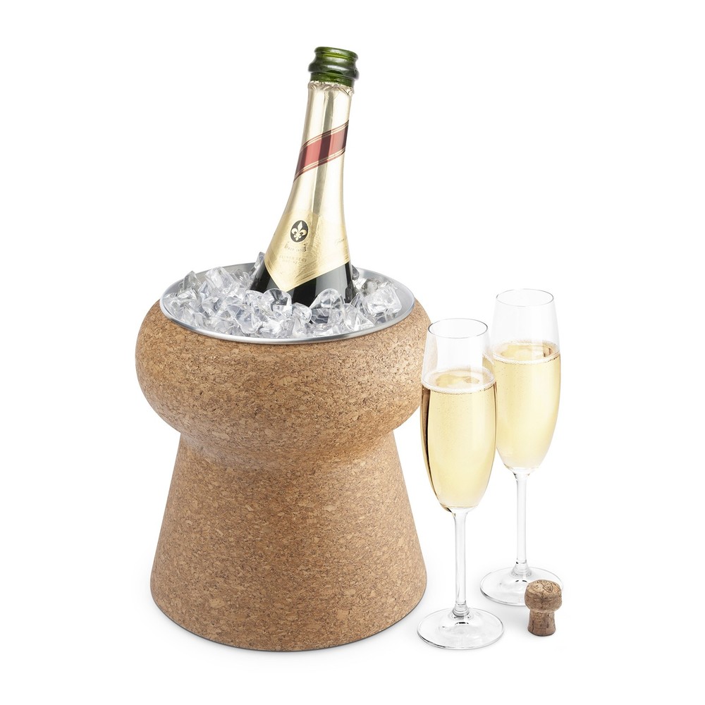 Final Touch Champagne & Wine Cork Beverage Bin