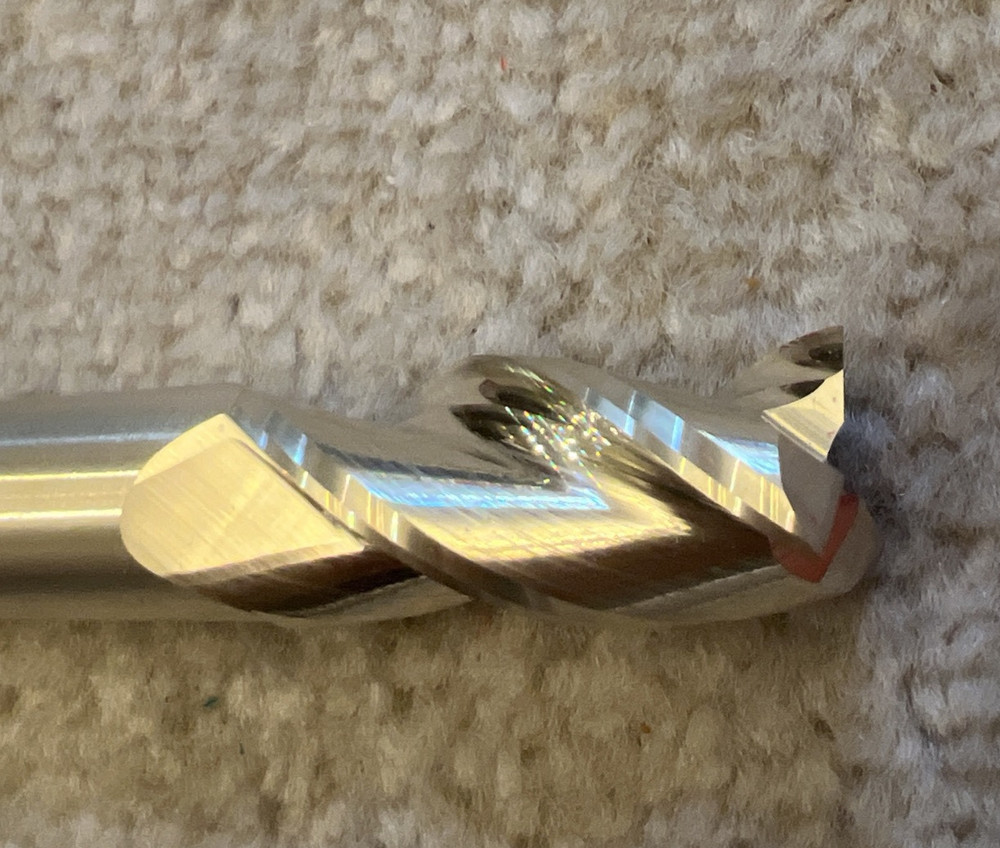 Accupro Square End Mill: 3/4" Dia, 1-5/8" LOC, 3 Flute, Solid Carbide