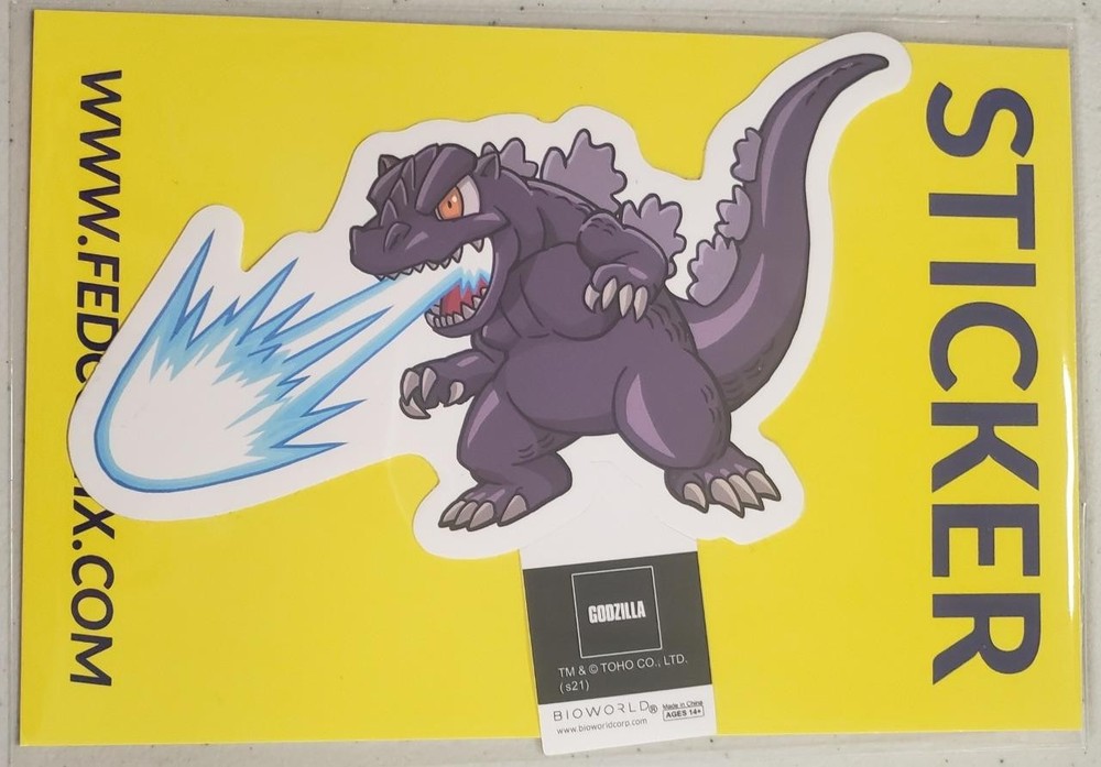 Godzilla Sticker