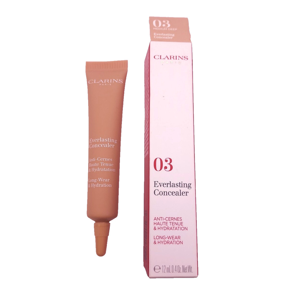 Clarins Everlasting Concealer 03 MEDIUM DEEP Long Wear Hydration