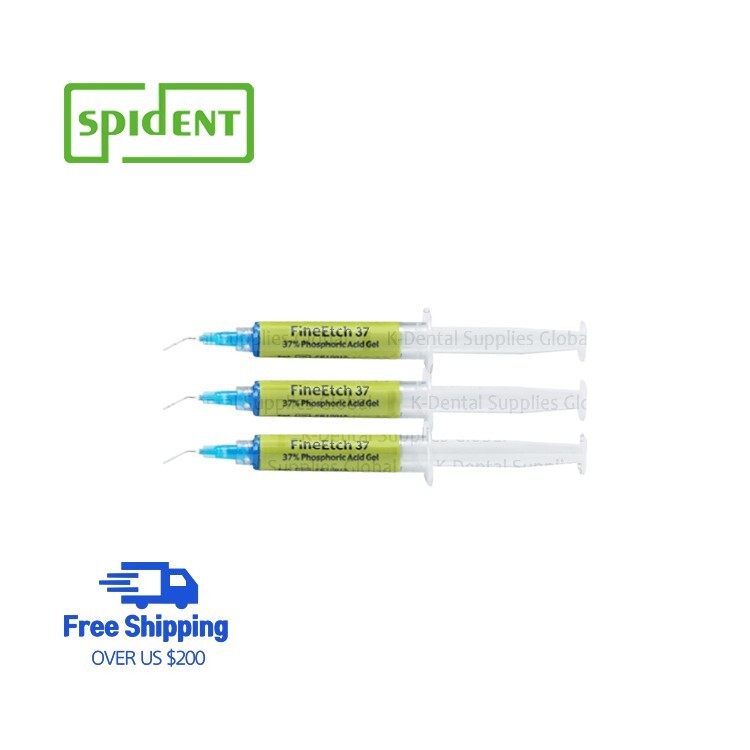 Spident FineEtch(37% Etching Gel) 5ml x 3ea