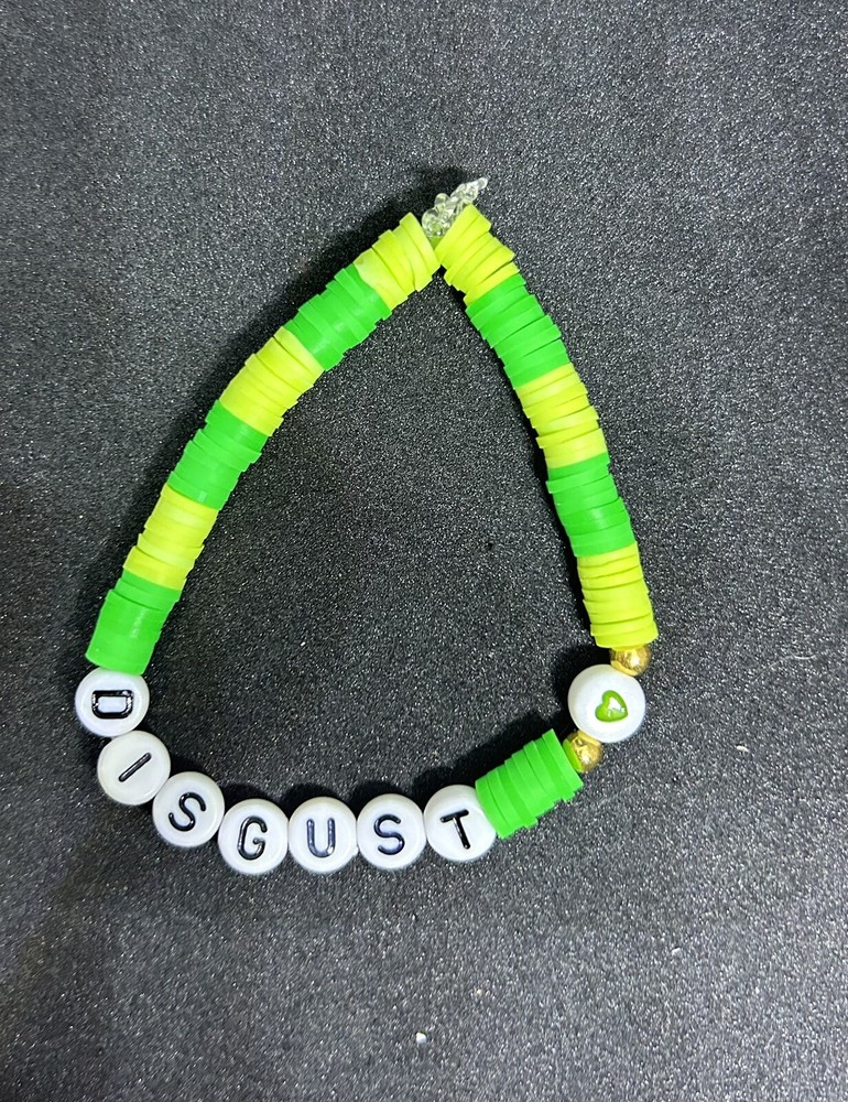 Disgust (Inside Out) Heishi Bracelet