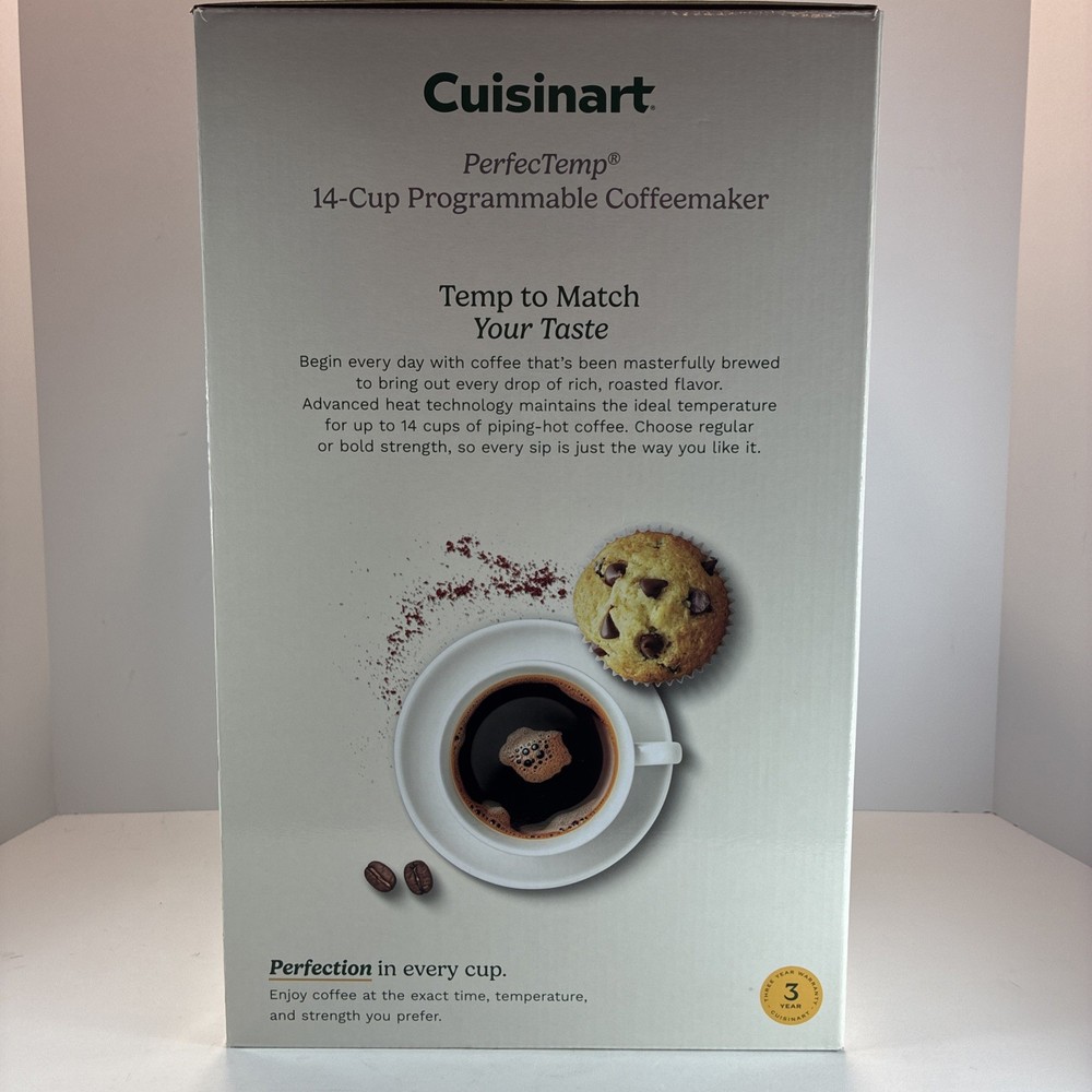 Cuisinart Perfect Temp 14 Cup Programmble Coffeemaker