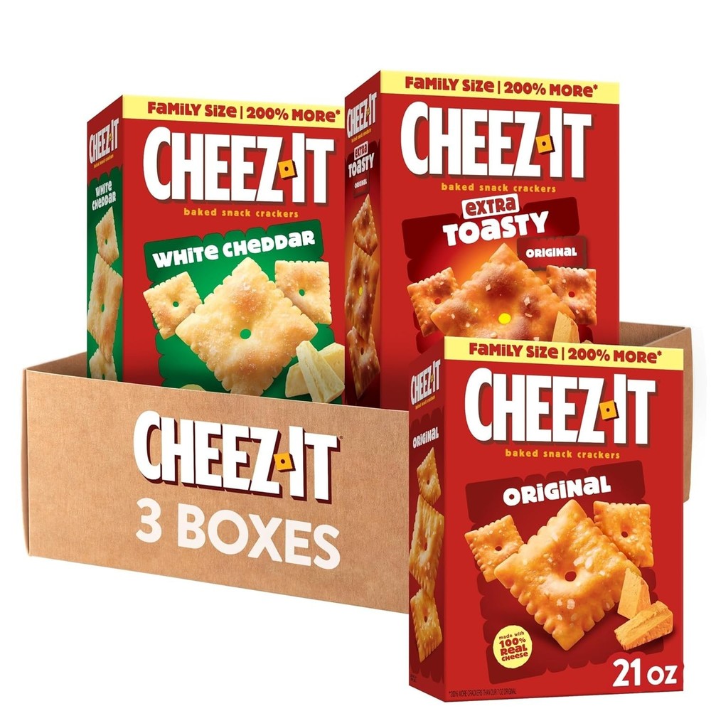 , White Cheddar, Extra Toasty Crackers