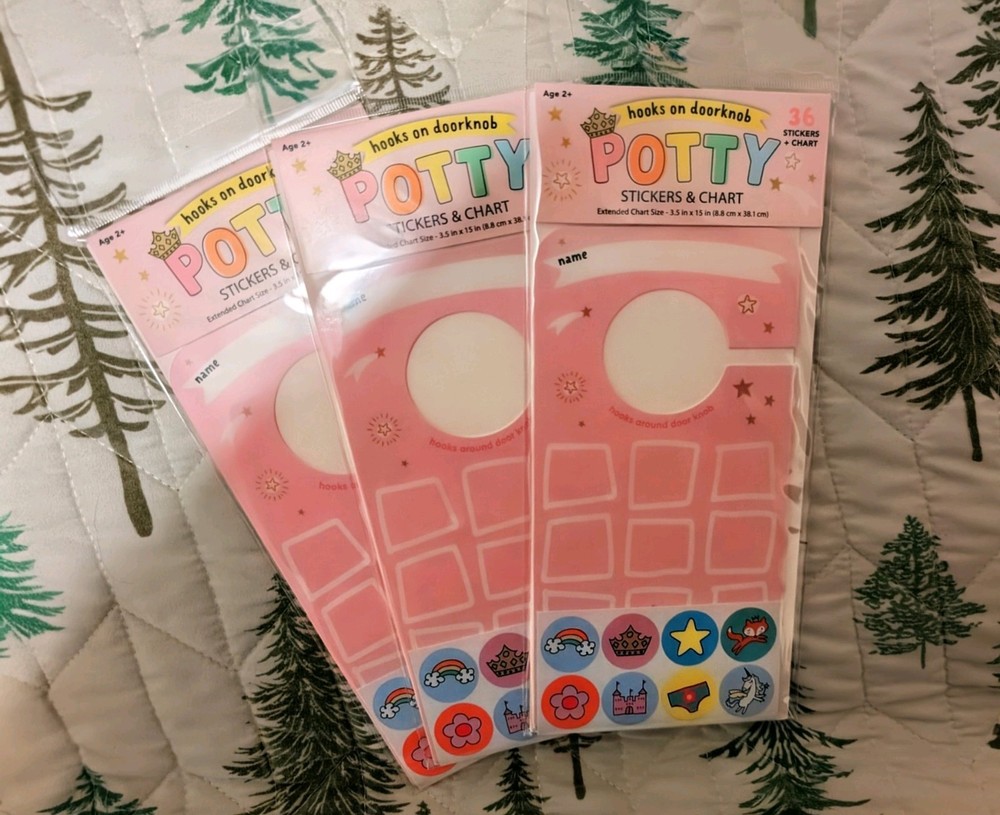 Princess Potty Training Charts
