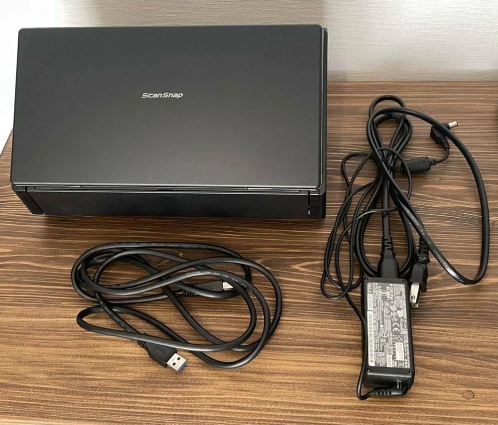 Fujitsu ScanSnap iX500 Document Scanner - Black. EXCELLENT ROLLERS