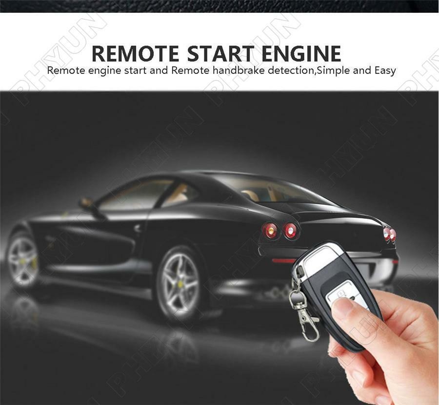Remote Control Auto Car SUV Keyless Entry Engine Start Button Alarm Warn System