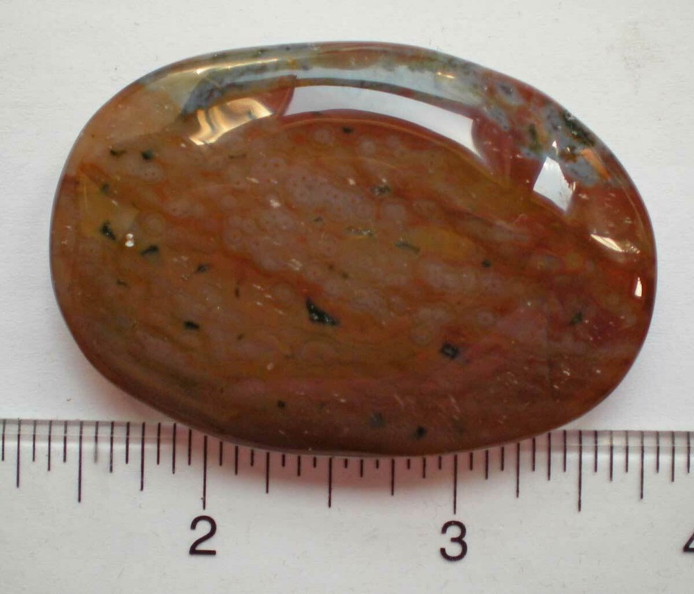 Ocean Jasper Palm Stone sc687j