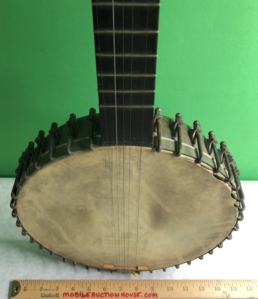 Antique 1907 Five String Banjo Needs Love And Work Gorgeous Craftsmanship