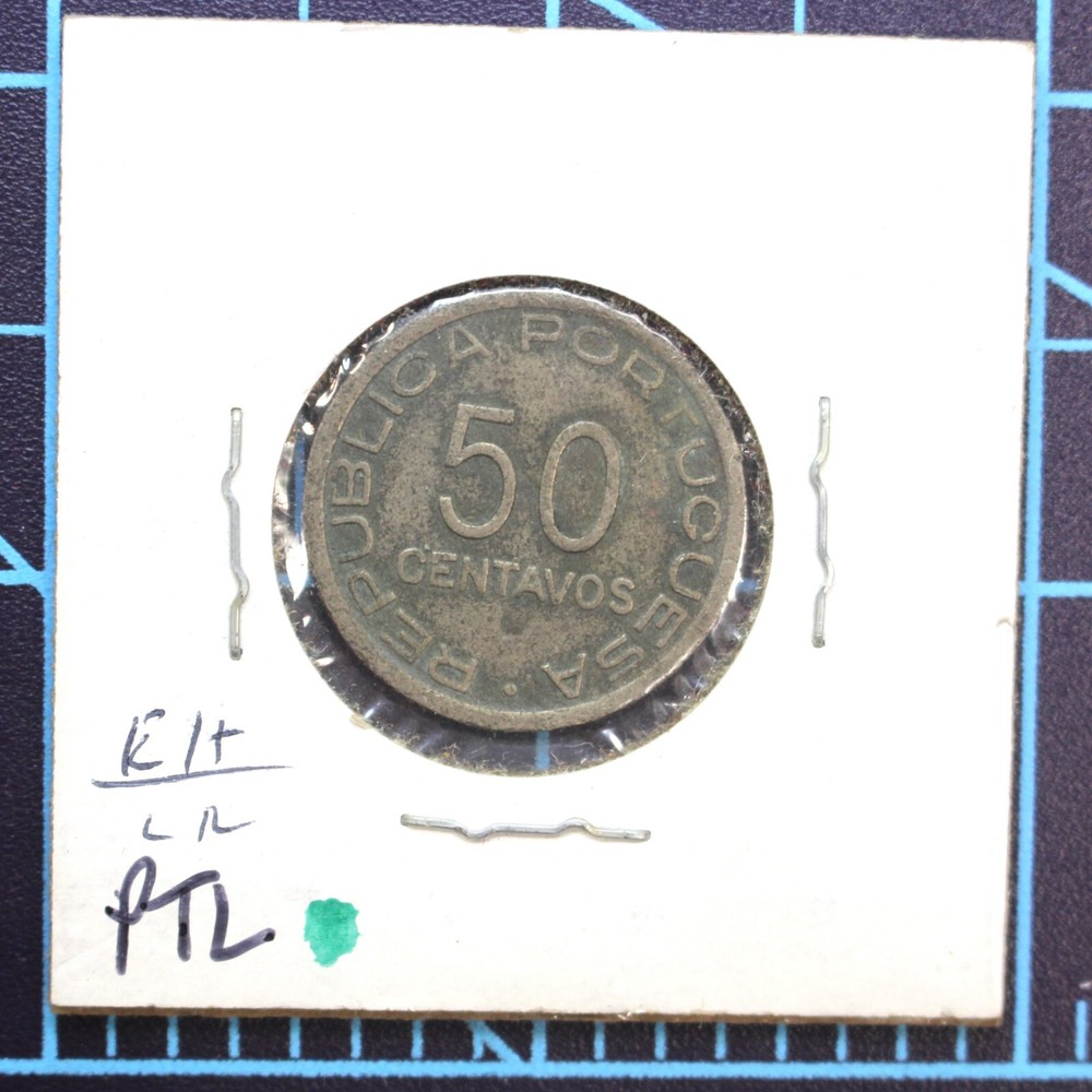 1936 Mozambique 50 Centavos