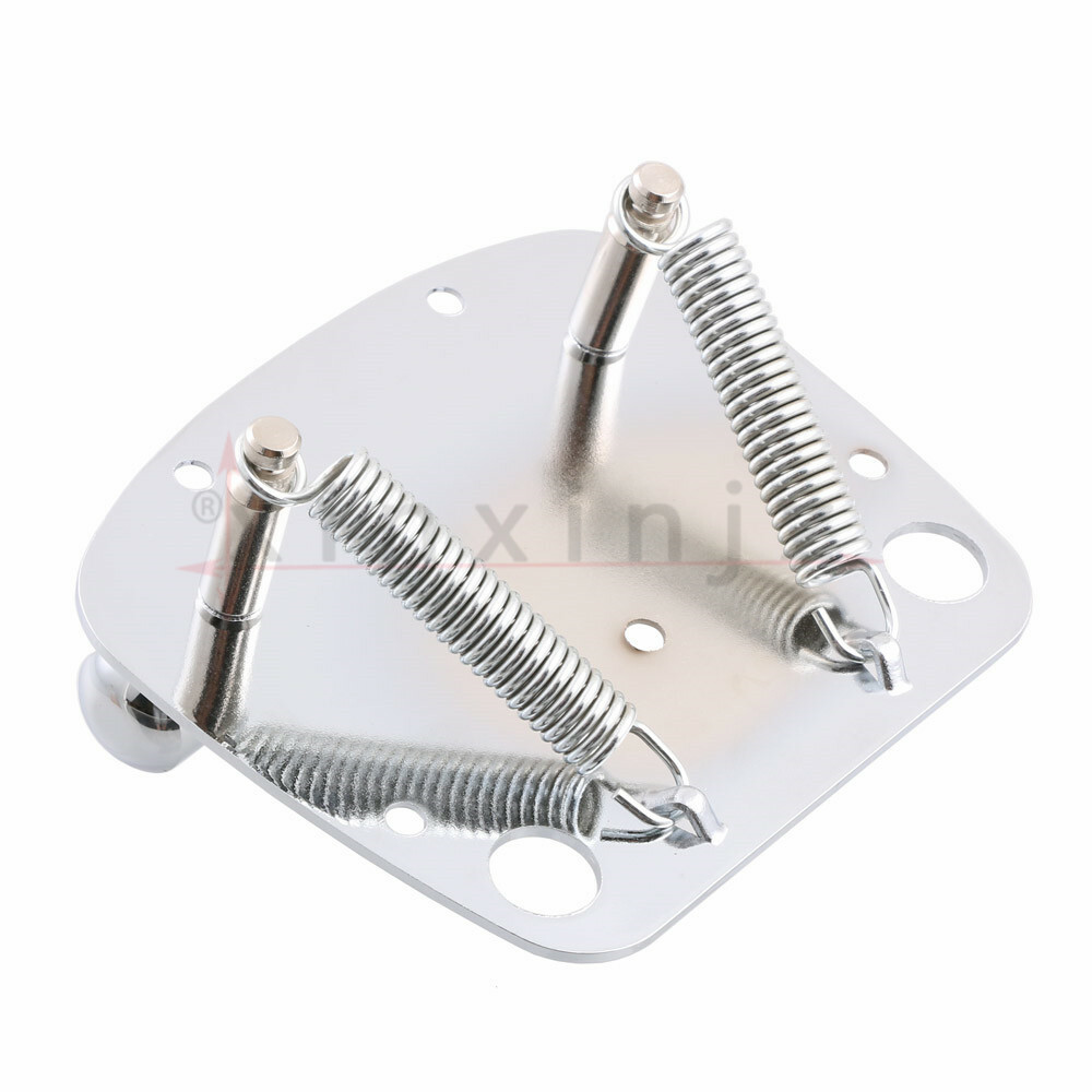 Chrome Tremolo Tailpiece Bridge for Mustang Guitar