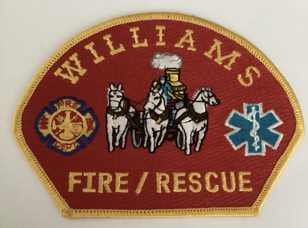 Williams Oregon Fire/Rescue Patch