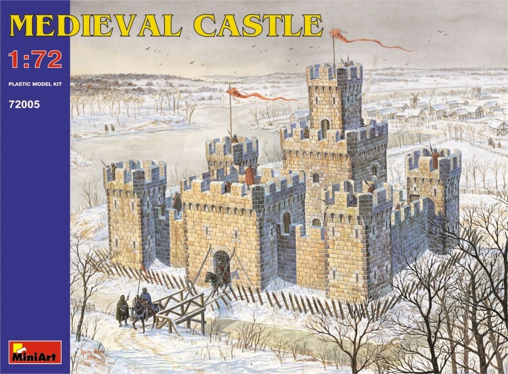 Miniart #72005 1/72 Medieval Castle